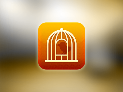 Tweet Keeper app birdcage icon ios not a blue icon tweet twitter