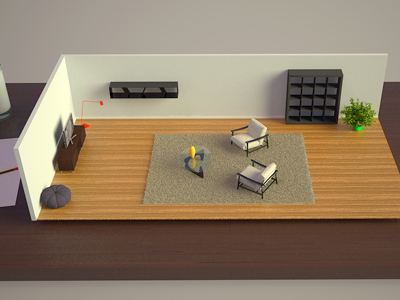 Animation Still 3d animation interior motion graphics vray