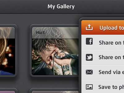 Sumo Mygallery dark gallery ipad popover thumbnail