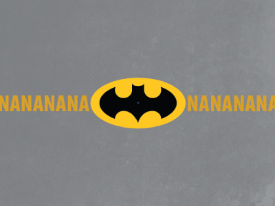 Batman (just for kicks) batman
