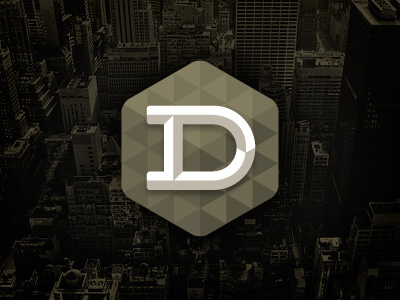 Hexagon Logo #2 chisel hexagon logo personal triangle vector