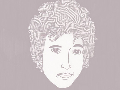 Dylan bob dylan dylan illustration lines texture