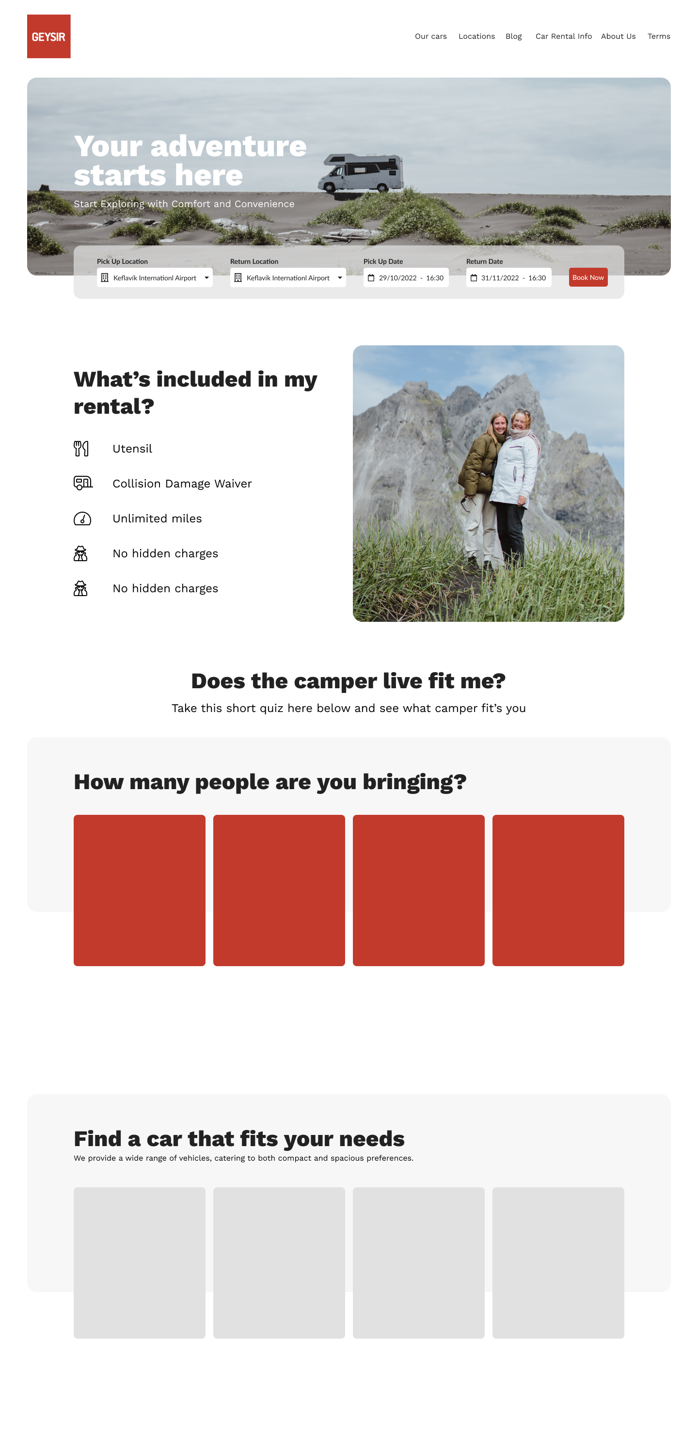 Motorhome.is - Motohome rental in Iceland ui