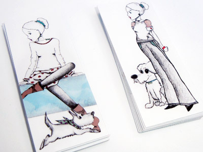 mini cards animal back and white black blue brand branding business business card business cards card cards coated design designer dog draw drawing gray hand drawn identity illustration mini card mini cards moo paper pet print stationary white