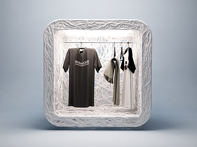 Closet 3d clothes design icon ios webshocker