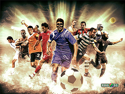 Soccer League Start Broadcasting - RingTV bulgaria composite digital league manipulation photo manipulation photoshop soccer tv