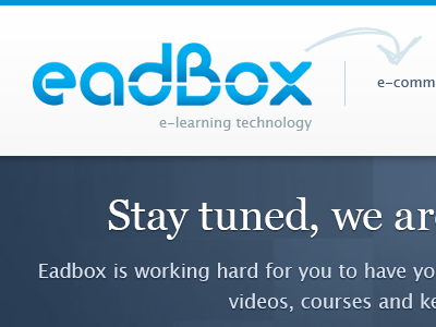 Eadbox e learning form interface ui web app web design