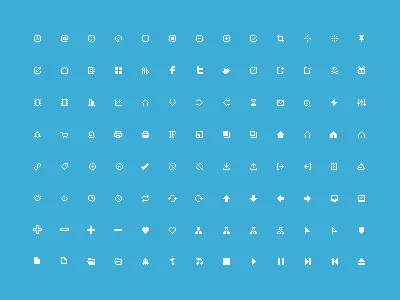 TinyIcons icon icons perfect pixel set tiny