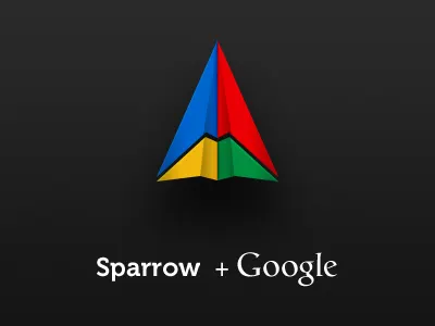 Sparrow + Google google sparrow