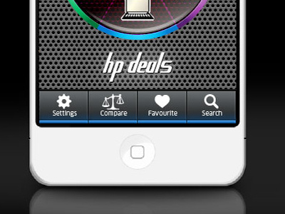 Home screen Menu deals hp laptop menu