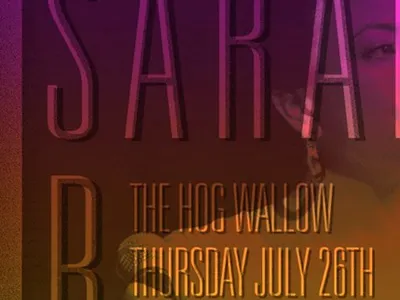 Sarah B Band poster