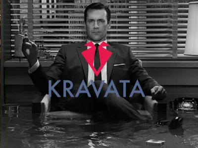 MadMen ties brand branding communication agency logo design logo designer pavel surovy symbol