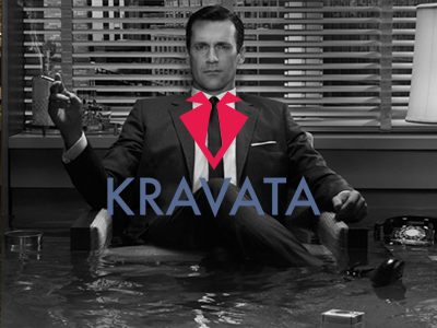 MadMen ties brand branding communication agency logo design logo designer pavel surovy symbol