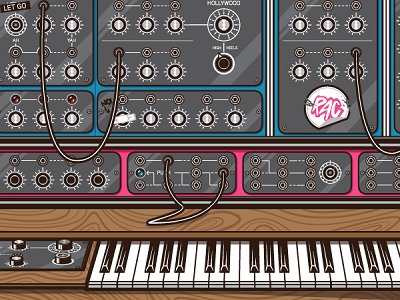 RAC Tee 2 Color andre anjos concepts j3concepts jthree modular rac synth vector