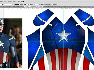 Captain America captain america comics jersey paintball
