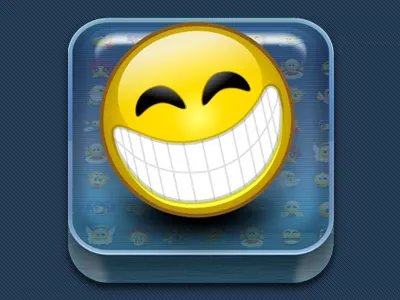 Smiley Central App Icon android app icon ios ui