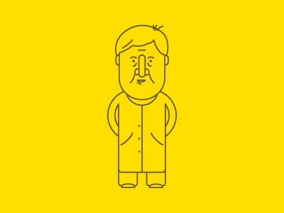 The Cast animation character illustration