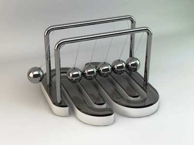 Squarespace6 Newton's Cradle 3d 6 ball c4d cinema 4d cinema4d cradle light logo metal modeling newton playoff rebound render six squarespace squarespace6 toy