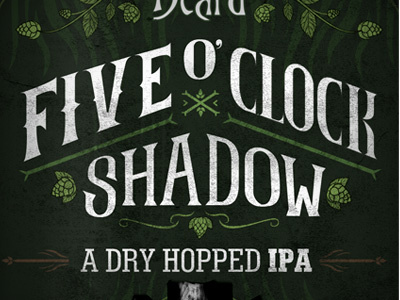 Beer Label Lettering by Slow Hunch on Dribbble