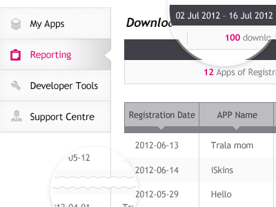 UI Design for APPstore app design gray gui ui web