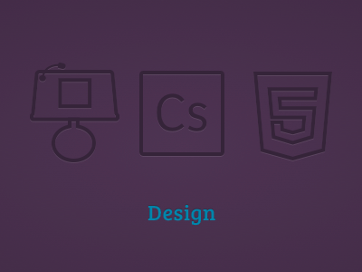 How I Work design icons pictograms