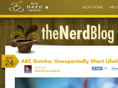 Masthead for a blog design blog web website