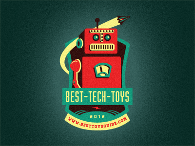 Best Tech Toys Reward Emblem best toys guide besttoysguide besttoysguide.com emblem growcase homestead logo logo design logo designer mark onramp patch retro reward robot robots shield space space ship spaceship spark tech tech toys toy toys