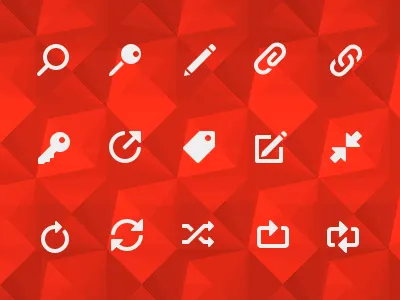 Unicons - Vector Icons Set (150+) clip icons key link message new message option pen pin search tag unicons universal icons