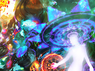 The Day God Died illustration painting