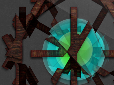 S to Clock blue clock green random s wood