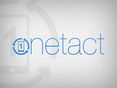 Onetact Logo application logo minimalistic mobile
