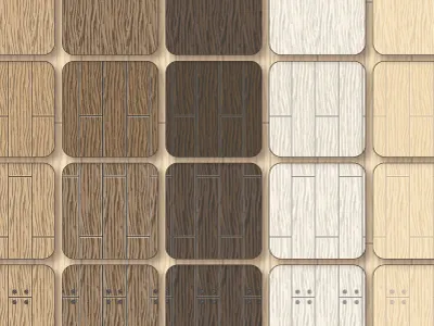 Seamless Vector Wood Patterns illustration pattern texture vector wood