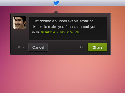 Tweet Widget design twitter ui ux