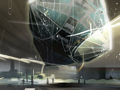 Kitschland Prism art artwork concept giant kitschland photoshop prism speed painting