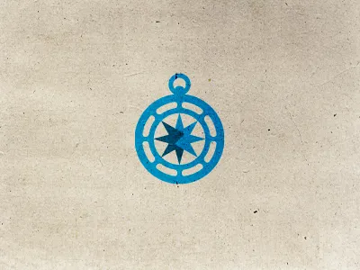 Endurance Logo Mark Design blue branding compass design direction endurance group hosting icon icons identity international logo ocean sea ship star utopia