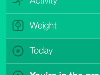 Overview health human icons ios iphone retina