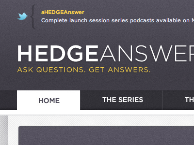 Hedgeanswers ui websites