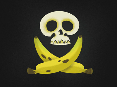 Banana Crimes banana illustration