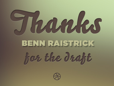 Thanks Benn benn debut dribble gotham leipzig raistrick thanks