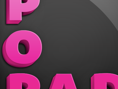 Gloss It Up glossy magenta type
