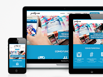 Responsive, responsive, responsive! css html instagram ipad iphone landing page media query responsive ui web