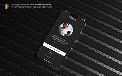 The Chosen app - onboarding app design mobile app design product design responsive design ui ux