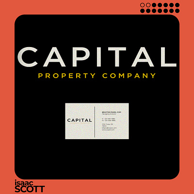 Capital Property Company branding graphic design identity logo oklahoma tulsa