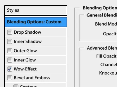 New Feature: Wow-Effect