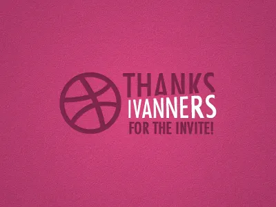 Thanks for the invite ball debut draft invite pink thanks