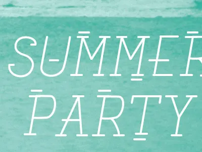 Pinterest Summer Party aqua ocean pinterest slab summer type