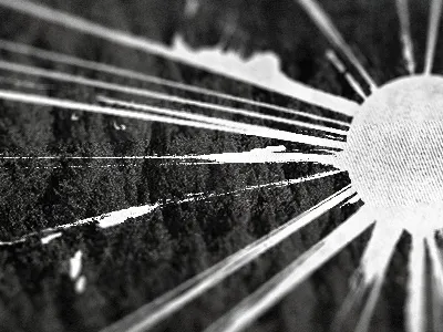 Lessons album art black and white eternal sleep hardcore india ink lessons paint photoshop texture