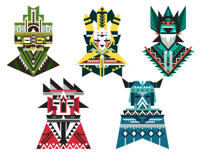 Kachina Teabags arizona branding cans illustration logo packaging tea vector