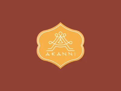 Akanni Identity ( logo for a jewelry designer a akanni akanni logo bangalore brand identity brand rasa brandrasa identity design india jewelry designer jewelry logo logo logo design monogram shylesh