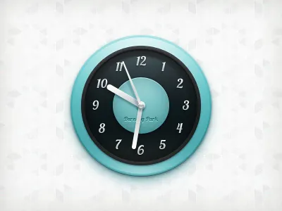 A Clock clock icon time ui